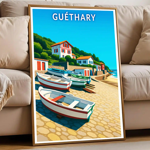 Affiche - Guéthary