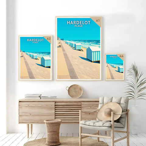 Affiche - Hardelot-Plage