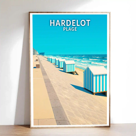 Affiche - Hardelot-Plage