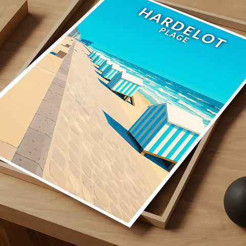Affiche - Hardelot-Plage