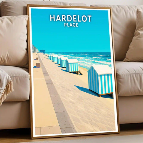 Affiche - Hardelot-Plage
