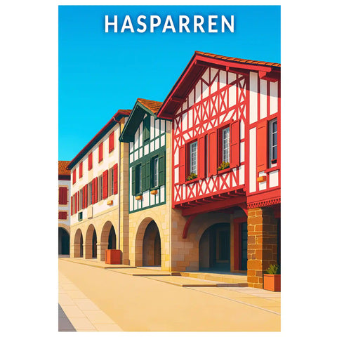 Affiche - Hasparren