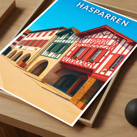 Affiche - Hasparren