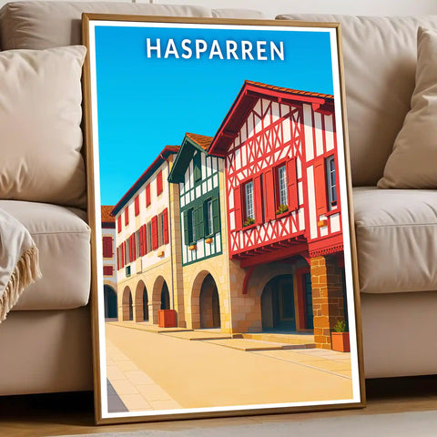 Affiche - Hasparren