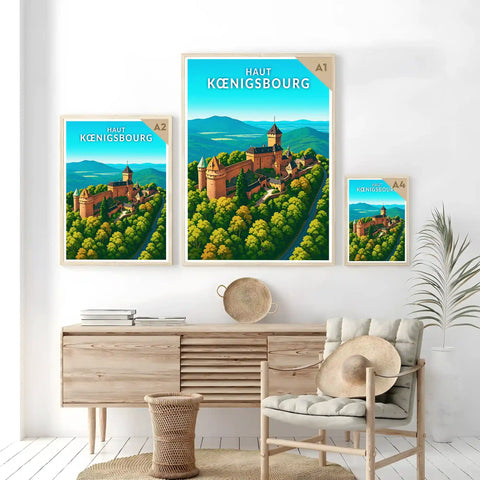 Affiche - Haut-Kœnigsbourg
