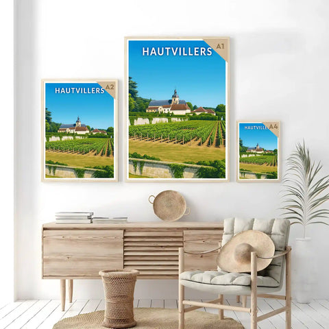 Affiche - Hautvillers