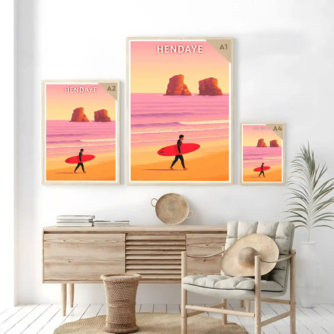 Affiche - Hendaye