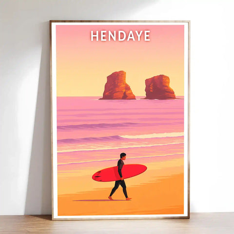 Affiche - Hendaye