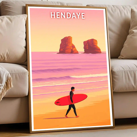 Affiche - Hendaye