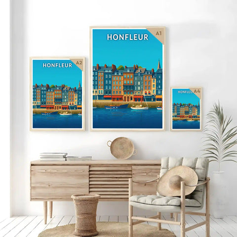 Affiche - Honfleur