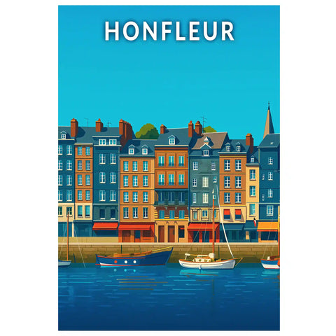 Affiche - Honfleur