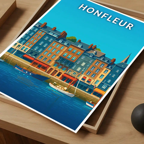 Affiche - Honfleur