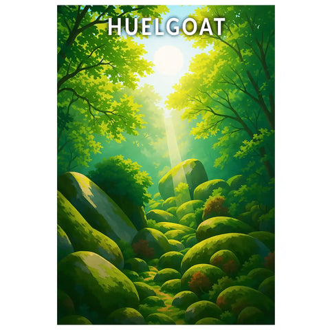 Affiche - Huelgoat