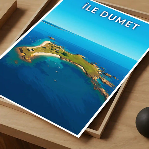 Affiche - Île Dumet