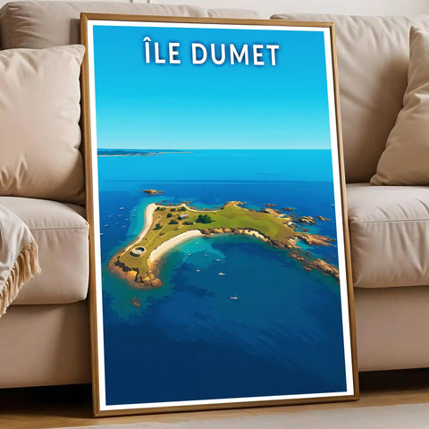 Affiche - Île Dumet