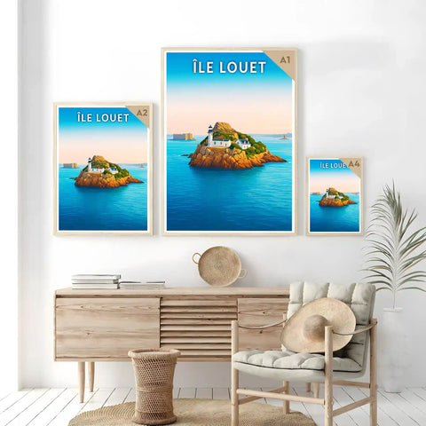 Affiche - Île Louet