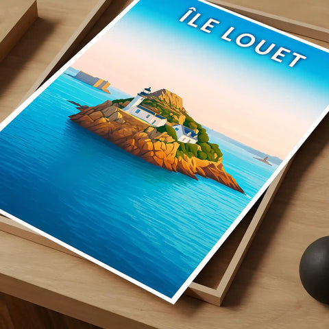 Affiche - Île Louet