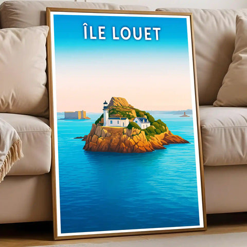 Affiche - Île Louet