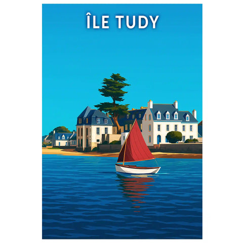 Affiche - Île Tudy