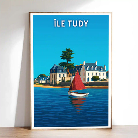 Affiche - Île Tudy