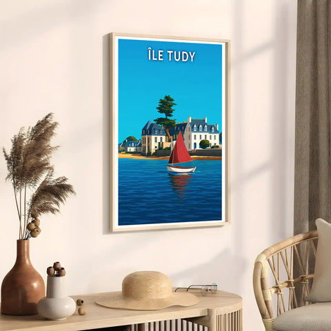 Affiche - Île Tudy