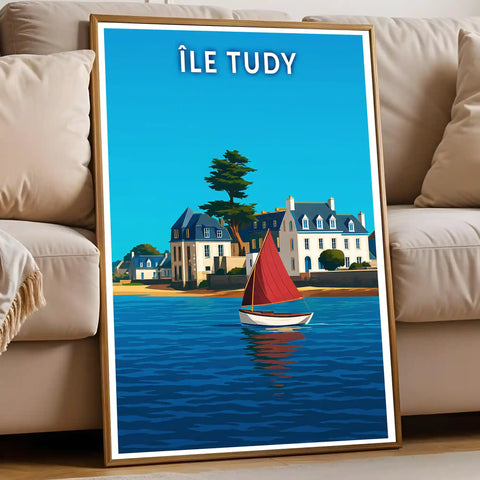 Affiche - Île Tudy
