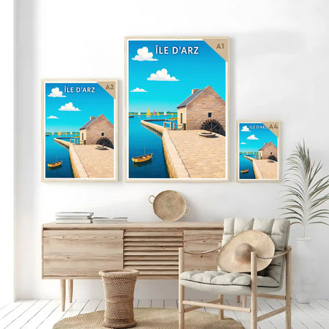 Affiche - Île d'Arz