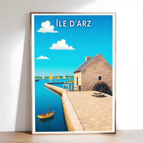 Affiche - Île d'Arz