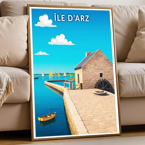 Affiche - Île d'Arz