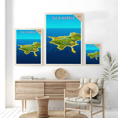 Affiche - Île d'Hoëdic