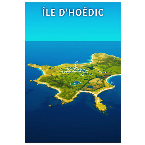 Affiche - Île d'Hoëdic