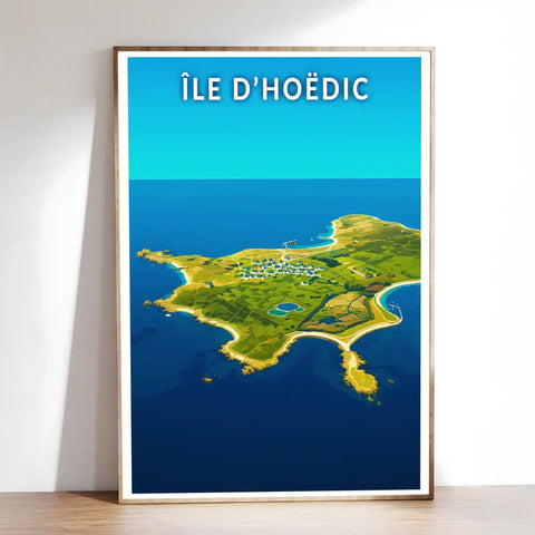 Affiche - Île d'Hoëdic