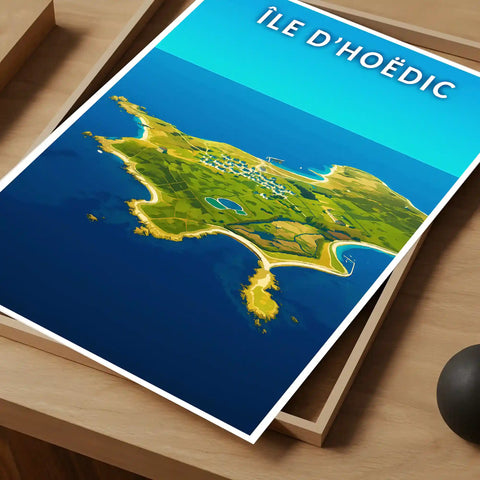 Affiche - Île d'Hoëdic