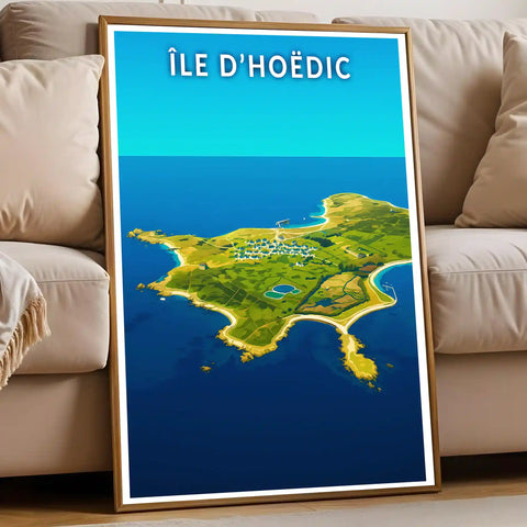 Affiche - Île d'Hoëdic
