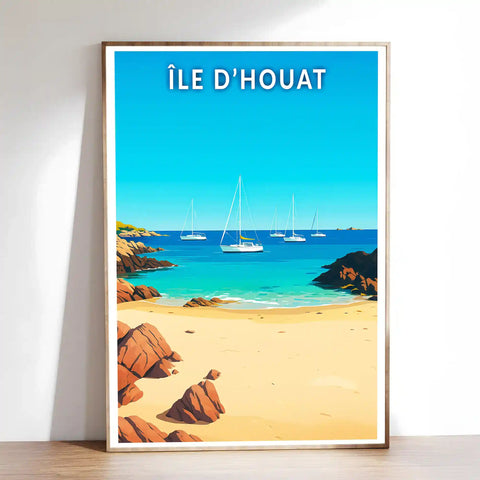 Affiche - Île d'Houat