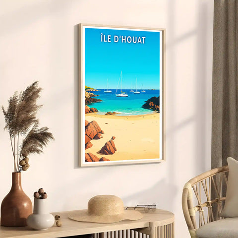 Affiche - Île d'Houat