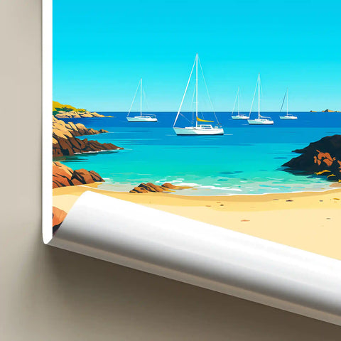 Affiche - Île d'Houat