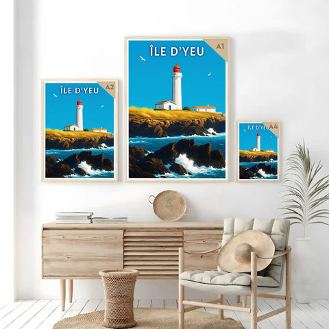 Affiche - Île d'Yeu