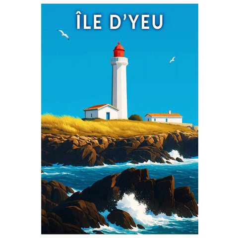Affiche - Île d'Yeu