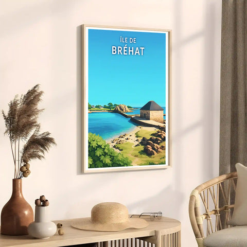 Affiche - Île de Bréhat