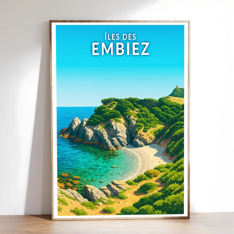 Affiche - Îles des Embiez