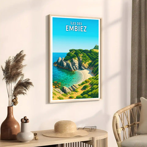 Affiche - Îles des Embiez