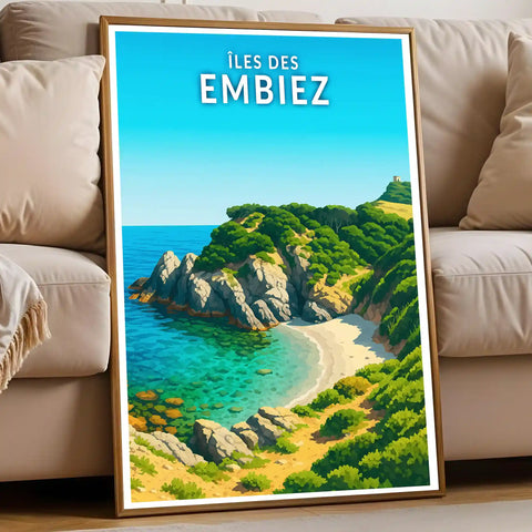 Affiche - Îles des Embiez