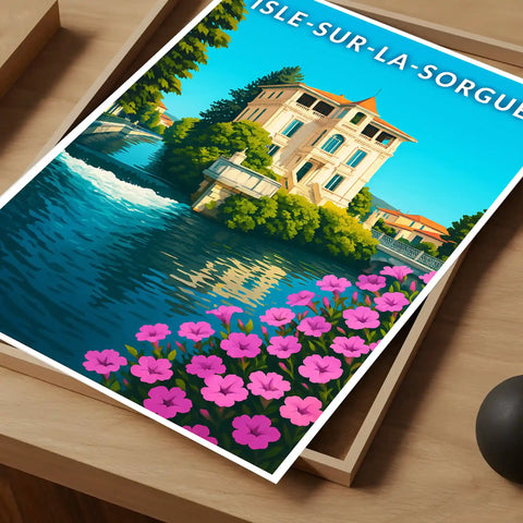 Affiche - Isle-sur-la-Sorgue
