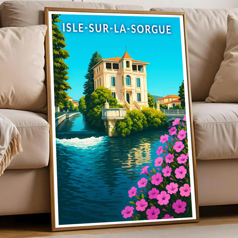 Affiche - Isle-sur-la-Sorgue