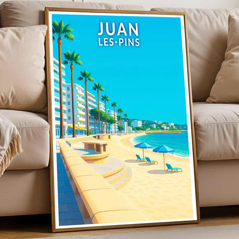 Affiche - Juan-les-Pins