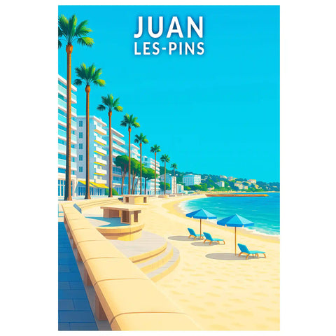 Affiche - Juan-les-Pins
