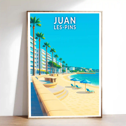 Affiche - Juan-les-Pins