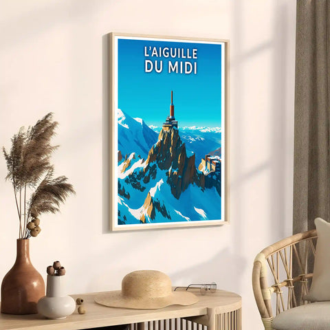 Affiche - L'Aiguille du Midi