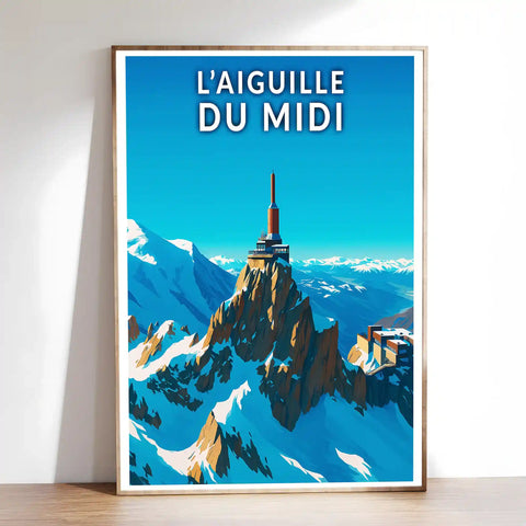 Affiche - L'Aiguille du Midi